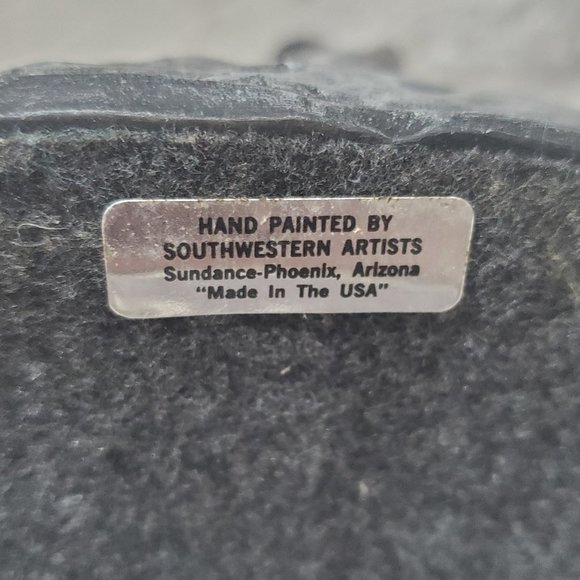 Native American Maiden with dove Hand Painted - Picture 9 of 11